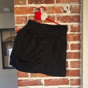 rag & bone black skirt